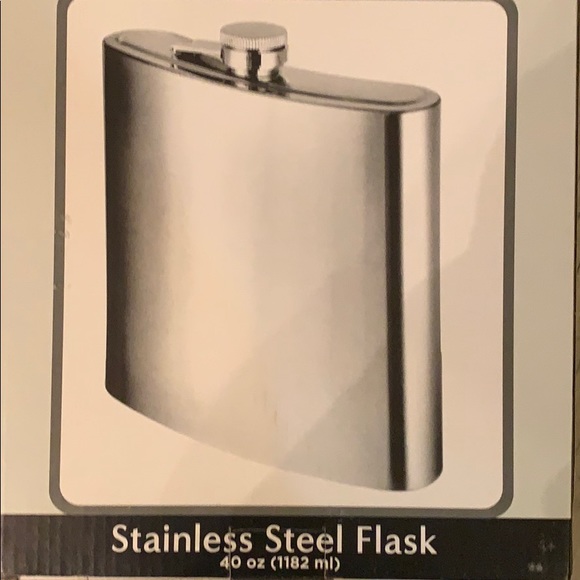 🖤 NIB Stainless Steel Flask - Picture 3 of 4